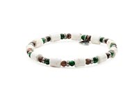 Bracelet Antracite Caleidoscopio in Semiprecious stones Pietre dure BCD08 VOLGA - BCD08 VOLGA